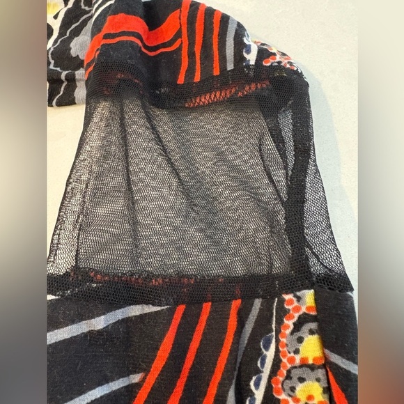 Tango Mango Multicolor Print Tunic Top - Size Medium - Picture 6 of 12